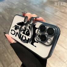 Una de medio león negra. La funda magnética electrochapada para teléfono con lente todo incluido soporta carga inalámbrica magnética y adecuada para las series 16 Pro, 16, 15 Pro, 14, 14 Plus/14 Pro, 13, 13 Pro, 12 Pro, 11/11 Pro y Pro. un gran regalo para amigos, cumpleaños y festivales. - Morado - Ver 6