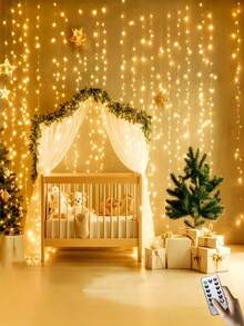 300/200/100 LED Lichterkette - USB betriebene vintage Fairy Vorhang Lichter, Wohnzimmer und Schlafzimmer Hängedekoration, Girlanden Lichter, Fernbedienung Beleuchtung, Mädchenzimmer, Schlafzimmerwand, Vitrine, Garten, Kupfermaterial