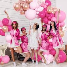 109Pcs Pink & Rose Gold Balloon Kit, Create Romantic Party Vibe In Seconds, Perfect For Birthdays, Baby Showers,Christmas, Bachelorette Parties, Bridal Showers, Girl Themed Events, Anniversaries Festive Celebrations