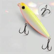 铅笔形水面行走式路亚饵，适用于水面行走式钓法，咸水鲈鱼硬饵钓具 - 彩色 - 查看 15