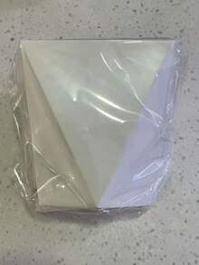 Vaso da fiori in plastica a forma di diamante, bianco spesso, per piante verdi e fiori da interno, vaso semplice per la decorazione del soggiorno