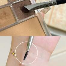 Bộ 3 cọ kẻ mắt góc cạnh, bộ cọ trang điểm mắt siêu mỏng chính xác, cọ kẻ mắt đầu nhọn, dụng cụ trang điểm mắt lông tổng hợp, du lịch, đồ dùng cần thiết khi đi du lịch, quà tặng ngày Valentine, giá rẻ, cọ trang điểm du lịch, quà tặng cho phụ nữ, chuyên gia trang điểm, bộ trang điểm chuyên nghiệp hoàn chỉnh - Cọ kẻ mắt lông mày - 3 cây - Xem 5