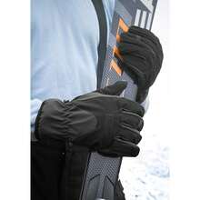 Result TECH Performance Sport Softs Windproof Water Repellent Gloves (Black) - 93% Polyester/7% Spandex - (BC870) - Black - View 4