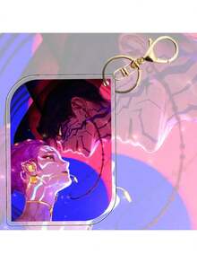 Kpop Demonhunter Acrylic Double-Sided Keychain, Backpack Decor, Phone Charm, Fans Merch, Anime Goods, Collectibles, Christmas & Halloween Gifts