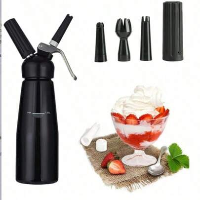 De Garrafa Chantilly Sifão Profissional 500ml 3 Bicos