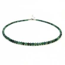 Collar de cuentas de piedras naturales de colores para la dopamina de las mujeres, joyería de de contraste vibrante, recomendación de regalo de cumpleaños