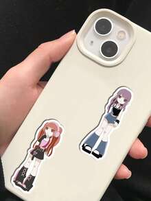 SCXXBSW 50pcs Y2K Cartoon Graffiti Stickers Decorative Water Cups Notebook Luggage Stickers - Multicolor - View 10