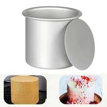 Aluminum Alloy Cake Mold With Removable Bottom And A Circular Raised Design – Perfect For Making Cheesecakes, Tartlets, And More – Easy To Remove From The Mold, Even Heat Distribution, Dishwasher And Oven . - Nhiều màu - Xem 5