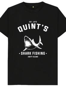 Quint's Shark Fishing Amity Island Est. 1975 S Wos Kids T Shirt - Gaya28 - View 1