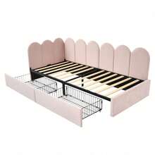 Beds - Rose + Velvet + 90cm*200cm - View 10