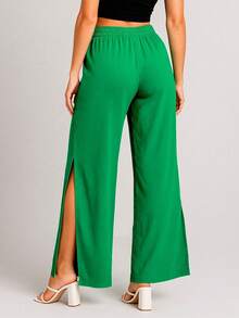 Swisz Women Pants - Màu xanh lá cây đậm - Xem 6