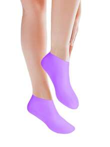 1pair Silicone Gel Moisturizing Socks For Foot Care, Prevent Cracking,Remove Dead Skin,Protective And Elastic Foot Care Socks