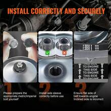 Embrague de transmisión de 2000 RPM Embrague duradero con motor de 2 a 8 HP y correa de goma - 10 T, 12 T 3/4 pulgada - Ver 6