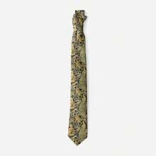 Vintage Printed Tie For Men And Women Hand-Tied Formal Casual Green Fun Floral Animal Tie - 005 - 查看 7