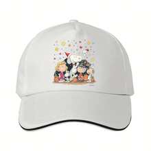 SNOOPY Whimsical And Fun Adventure, Holiday-Themed Fashion Baseball Cap - 白色1212 - 查看 1