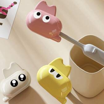 1pc Dopamine Toothbrush Holder, Portable Travel Toothbrush Dust Cover, Premium Minimalist Toothbrush Head Protector