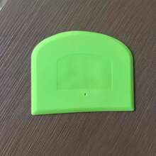 Espátula de silicona verde multiusos: perfecta para hornear, glasear y talla grande