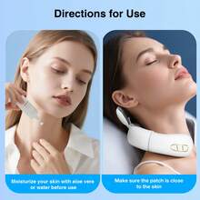EZIFY Neck Massager - Deep Cervical Massage/Posture Enhancement Support/Portable And Easy To Use, Portable Neck Massager, The Perfect Gift For Men And Women - Máy massage cổ H99 - Trắng - Xem 7