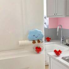 云朵造型门把手套，防静电、防碰撞、防污，轻按静音，可爱家居装饰，适用于卧室、客厅、阳台、浴室、书房