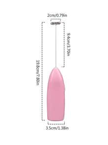 AOYI Mini Handheld Milk Frother, Home Baking Milk Foam Maker, Wireless Handheld Milk Whisk, Milk Frother - Multicolor - View 10