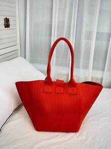 Tunpurle Damen Umhängetasche mit großer Kapazität, Pendler-Shopper, Damentasche in Taschenform