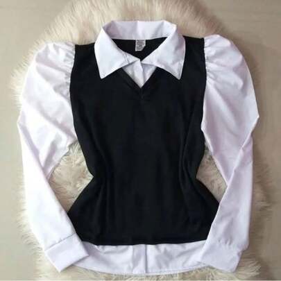 1  Bloco de cores    Casual    Tecido tipo lã    Tipo    Roupas Femininas  Diário