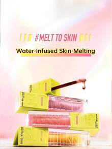 Maybelline Flüssig Rouge, belebt den Teint, natürlicher Farbton, pflegende Formel für den Sommer - 02 Sonnenschein Mandarine 6,4 ml - Übersicht 2