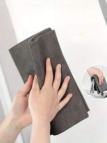 Magical Cleaning Cloth, Streak-Free Glass Cleaning Cloth, Mirror Cleaning Cloth, Reusable Super Soft Microfiber Towel, Streak-Free And Waterless, Suitable For Windows, Mirrors, Car Washing, Kitchen And Bathroom Surfaces, Thickened Scratch-Resistant Magical Super Fiber Cleaning Cloth For Home Glass And Mirror Wiping - Multicolor 2 - View 6