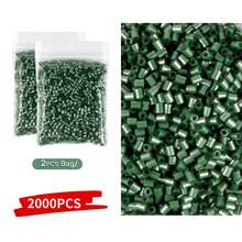2000 piezas Súper paquete grande de cuentas - Cuentas pequeñas de 2.6 mm, adecuadas para manualidades DIY, cumpleaños, San Valentín, Halloween, decoraciones de fiesta - Compatibles con Perler, cuentas de fusión, hacer slime - Cuentas a granel para manualidades DIY, regalos de fiesta de cumpleaños, proyectos escolares - Cuentas para hacer joyería, materiales para hacer pulseras, kit para hacer pulseras, suministros para hacer joyería, cuentas para hacer pulseras, accesorios para hacer joyería