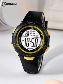 MINGRUI Best-Selling Children's Casual Fashion Sports Watch, 30M Waterproof, Luminous, Chronograph, Alarm Clock, Multi-Function Student Watch For Boys And Girls, Suitable For School Supplies - Multicolor - View 13