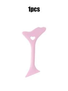 2025新款硅胶眼线眉毛修剪模具，眼线笔辅助工具，可重复使用的多功能眼妆套装，适用于女士眼线笔，眉笔，唇线，高性价比化妆工具，圣诞节，冬季，粉色，毕业典礼，生日，节日，夏季，秋季，秋季Y2K，时尚潮流，女士化妆， - 彩色 - 查看 8