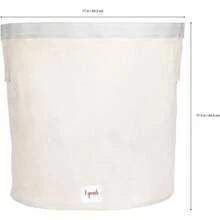 Canvas Storage Bin - Cesto de ropa y juguetes para bebs y nios, Zorro - Perezoso - Ver 3
