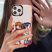 Funda de teléfono con diseño del anime Rurouni Kenshin compatible con iPhone 15, 14, 13, 12, 11 Pro Max, Mini X, Xs, XR, con carcasa transparente. También compatible con Samsung Galaxy S17, S17 Pro y S17 Pro Max. - z4-m100031 - Ver 8