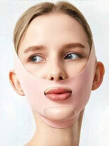 Fashionable Lifting & Firming Bandage - Petite V-Face Shaper, Comfortable Ice Silk Material, Daily Lifting & Firming Mask - Multicolor - View 9