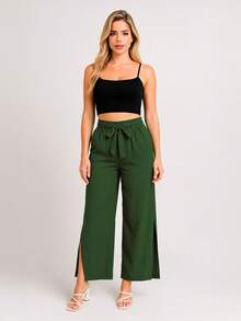 Swisz Women Pants - Army Green - View 6