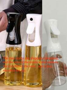 1 szt. Butelka z rozpylaczem do oleju, do kuchni, do użytku domowego, do grilla, dozownik do oleju do gotowania, dozownik do oleju do redukcji tłuszczu, dozownik do oleju, do wielokrotnego napełniania, do grillowania na świeżym powietrzu, do kuchni