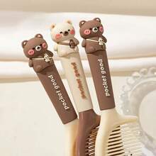 Water Vole Shaped Hair Brush - Cute Baby Colors Children's Hair Comb, Compact And Portable, Suitable For Travel - Multicolor - View 6
