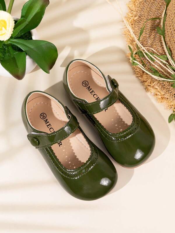 1 Paar Mädchen Süße Flache Schuhe, geeignet für Frühling und Herbst Outdoor Tragen