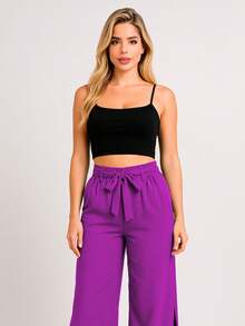 Swisz Women Pants - Rose Red - View 6