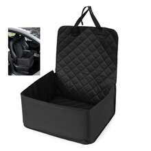 1PCTravel Accessories , Dirt-Resistant, Claw-Resistant Black Pet Car Seat Cover With Ventilation ForInfants, Children, And Dog, Cat, And Small Animals, For Front Seat And Co-Driver's Seat , Car Seat Protector, Universal Fit, Washable Seat Cover