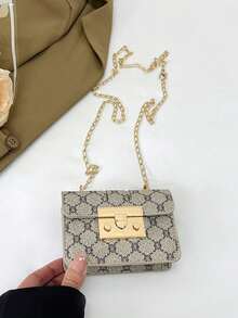 1pc Pu Fashion Retro Mini Fashion Coin Small Square Bag, Versatile Niche Design Fashion Shoulder Crossbody Bag, Comfortable Shoulder Strap For Easy Play, Smooth Long Style, Versatile And Not Picky, Suitable For Daily Travel, Shopping, Commuting Use, Is A Perfect Gift For Friends - Multicolor - View 8