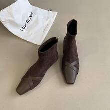 Women Ankle Boots & Booties - 深棕色 - 查看 1