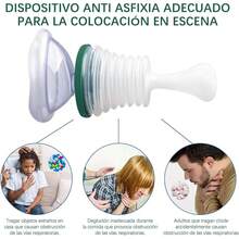 LEKOU 2PCS Dispositivo De Rescate De Asfixia Portátil Profesional, Dispositivo Anti Asfixia Para Capacitación En Primeros Auxilios En  De Asfixia, Dispositivo De Asfixia Para Adultos y Niños - 1 - Ver 2