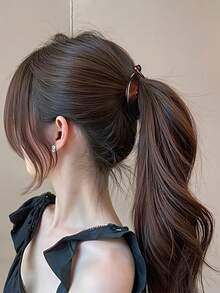 2/1件树脂香蕉发梳圆针马尾发圈小香蕉发梳鱼尾侧梳圆马尾发圈女士女孩发饰，旅行，美发用品，女士圣诞袜填充物，女士圣诞袜礼物，礼物，圣诞袜填充物，礼物，礼物，成人圣诞袜填充物，成人圣诞袜填充物，美发用品，圣诞袜填充物，成人发饰，女士礼物创意，美容圣诞袜填充物