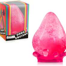 Dream Stress Drop Silicone Squishy Stress Balls For Adults & Kids - Fidget Toys For Autism, ADHD, Anxiety Relief - Sensory Squeeze Toy With Dreamy Smooth, Birthday Gift - Hồng - Xem 1