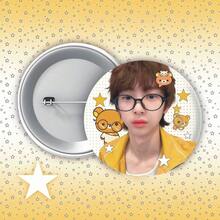 可爱周边 白酒支持痛包别针装饰马口铁朋友材质徽章精美挂饰 - 彩色 - 查看 9