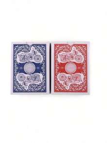 Playing Cards, 2/4Pack, Decks Of Cards Bulk, Poker Size, Standard Index, Card Game, 2 Blue And 2Red, Poker Cards, Christmas Family Games Christmas Gift - 1 Blue 1 Red - View 8