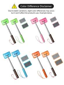 超细纤维挡风玻璃清洁工具 | 可拆卸手柄汽车玻璃雨刮刷，适用于内外玻璃 | 可选1片、3片或5片装清洁布，打造您的专属汽车清洁套装 - 均碼 - 查看 11