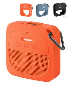 Silicone Case For SoundLink Micro Speaker, Portable Protective Cover With Strap, Silicone Protection, Soft Touch, Waterproof And Dustproof