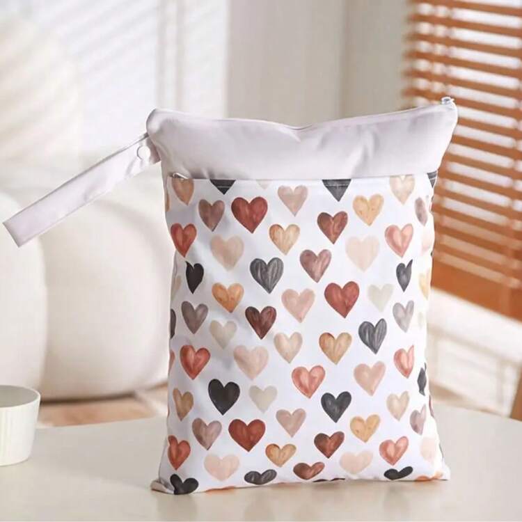 1 Túi đựng đồ cầm tay chống thấm nước, Túi đựng tã ướt và khô cho bé, Túi đựng chống cát và bụi bãi biển, Quà tặng Lễ Tạ ơn, Quà tặng Giáng sinh, Quà tặng tắm em bé, Quà tặng trang trí nhà cửa - Nhiều màu - Xem 2